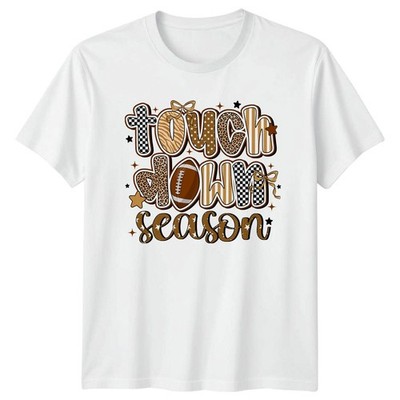 Touch Down Saison American Football Sport Herren T-Shirt Damen Tee Grafik...