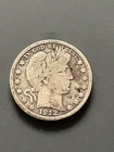 1912-S US Barber Silver Half Dollar-Nice Collector Coin