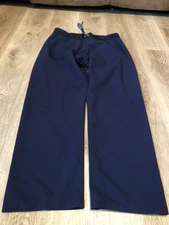 FIGS Scrubs Pants Bottoms Technical Collection Medium M Blue PO#2724 M113