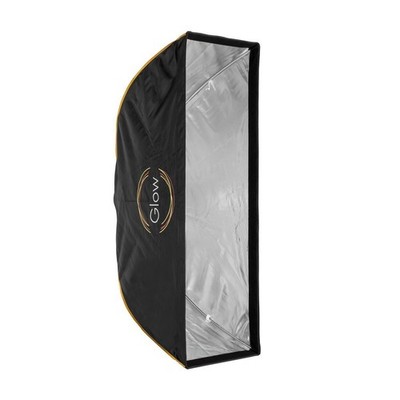 Glow EZ Lock 16x48'' Quick Strip Rectangular Bowens Mount Softbox w/External & In