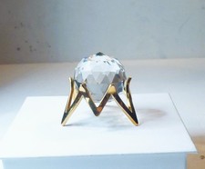 SWAROVSKI Round Ball 30mm Paperweight, Vitrail Medium VM, Signed With Stand