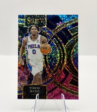 2023-24 Panini Select TYRESE MAXEY Cosmic Prizm #157 76ers SP SSP