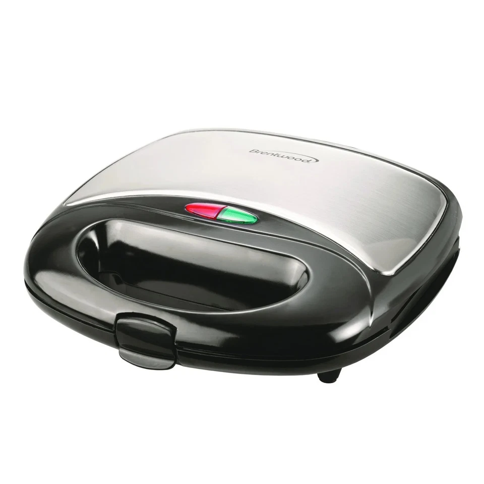 Brentwood Appl. Двойная вафельница с антипригарным покрытием TS-243 (черная) - Изображение 2 из 4