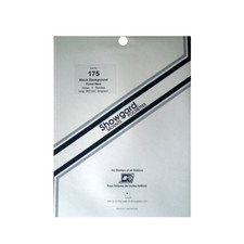 Showgard 175/264mm Stamp Mounts - Jumbo Full Sheet & Prestige Panes Black