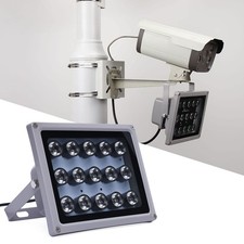 15 LED IR Infrared Night Vision Light illuminator Lamp For CCTV 30W 12V