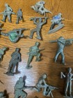 LARGE Lot Of Vintage WWII ++ Marx, MPC & Timee Olive Green Army Men Hard Plastic — photo 4