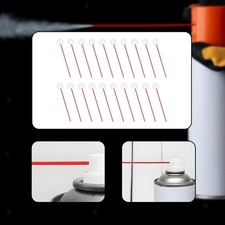20Pcs Spray Can Tube 12cm for Narrow Space DIY Projects Electronic Cleaning
