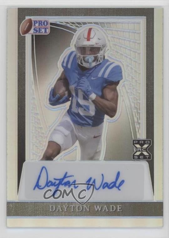 2024 Leaf Pro Set Metal Silver Prismatic 23/25 Dayton Wade #PA-DW1 Auto 1co7