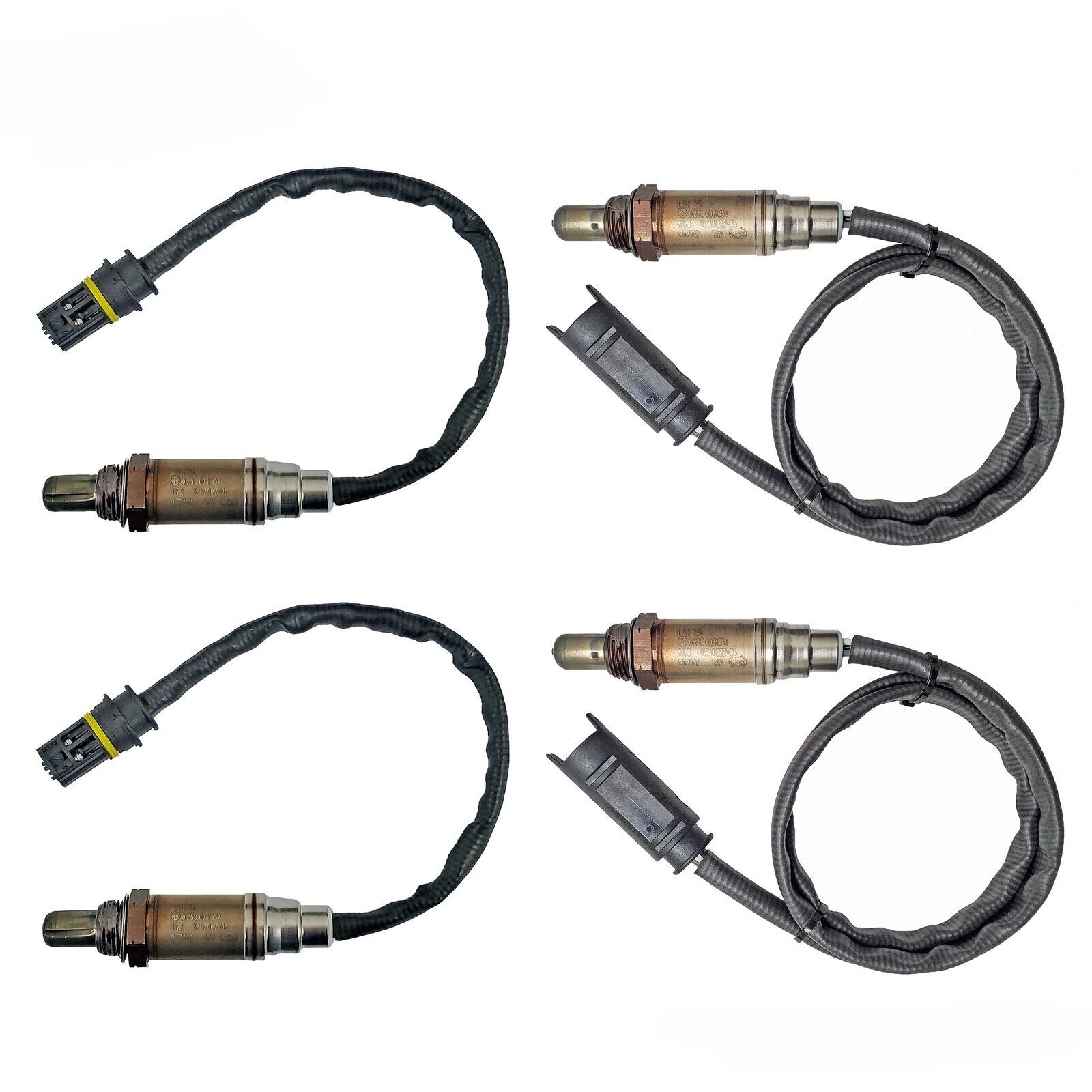 Set of 4 for Bosch Oxygen O2 Sensor  1998-2006 BMW  Land Rover Vehicles