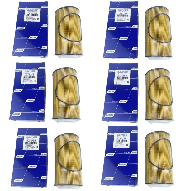 (6Pack) 2234788 2234788PE BRAND NEW GENUINE PACCAR OIL FILTER