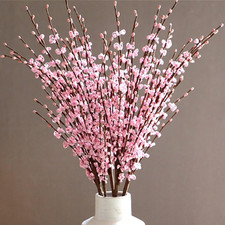 10 Pcs 29.5'' Long Stem Artificial Jasmine Flowers Tall Fake Flower Bouquet Faux
