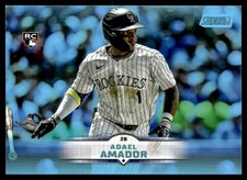 2025 Stadium Club Blue Foil Adael Amador Colorado Rockies #41