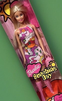 Barbie Sunshine Day Blonde Groovy Doll ~ New        