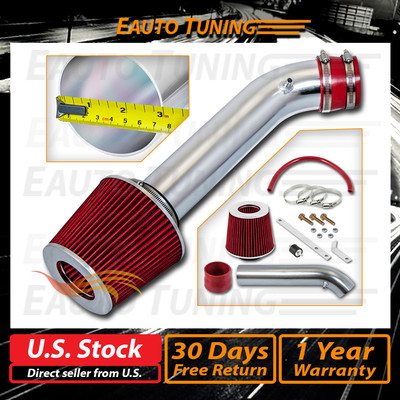 Short Ram Air Intake Kit ROTE Filter für 92-95 Civic / 93-97 Del Sol 1.5L/1.6L
