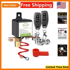 Upgrade Your Vehicle with 250A Remote Battery Disconnect Switch - Prevent Drain