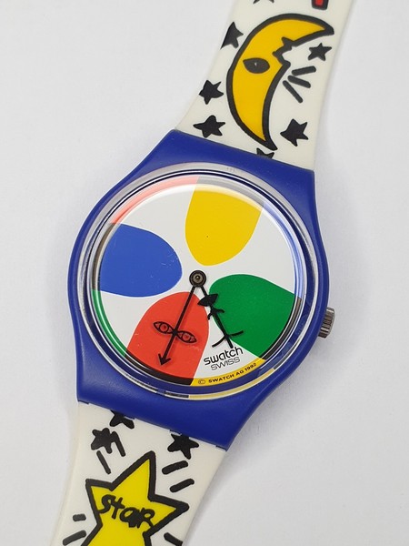 Swatch Space People GN134 - funktioniert - 34mm