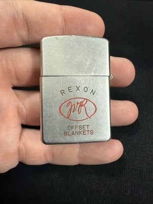 Rexon Products GWR Blankets Lighter LER Enamel Badge Used Untested