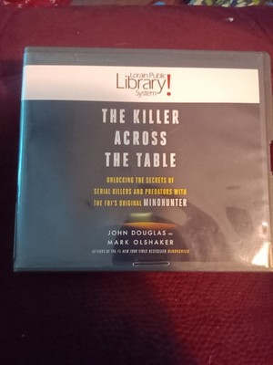 The Killer Across the Table-Unlocking the Secrets. Ex library. Tested. Very good