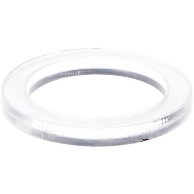 Plymor Clear Acrylic Sphere Thin Display Holder Stand, 0.1875'' H x 1.75'' W