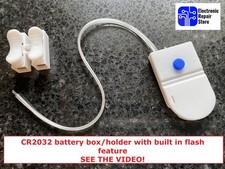 3V CR2032 LED Blinkmodul Batteriehalter Box Blitz/Strobe/Konstantmodi