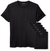 Amazon Essentials Herren Rundhals-Unterhemden Aus Baumwolle, Vielseitige Soft