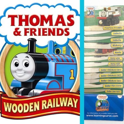 U PICK: Thomas Wooden Railway Train Character Trading Cards Yellow Name 2007-09
