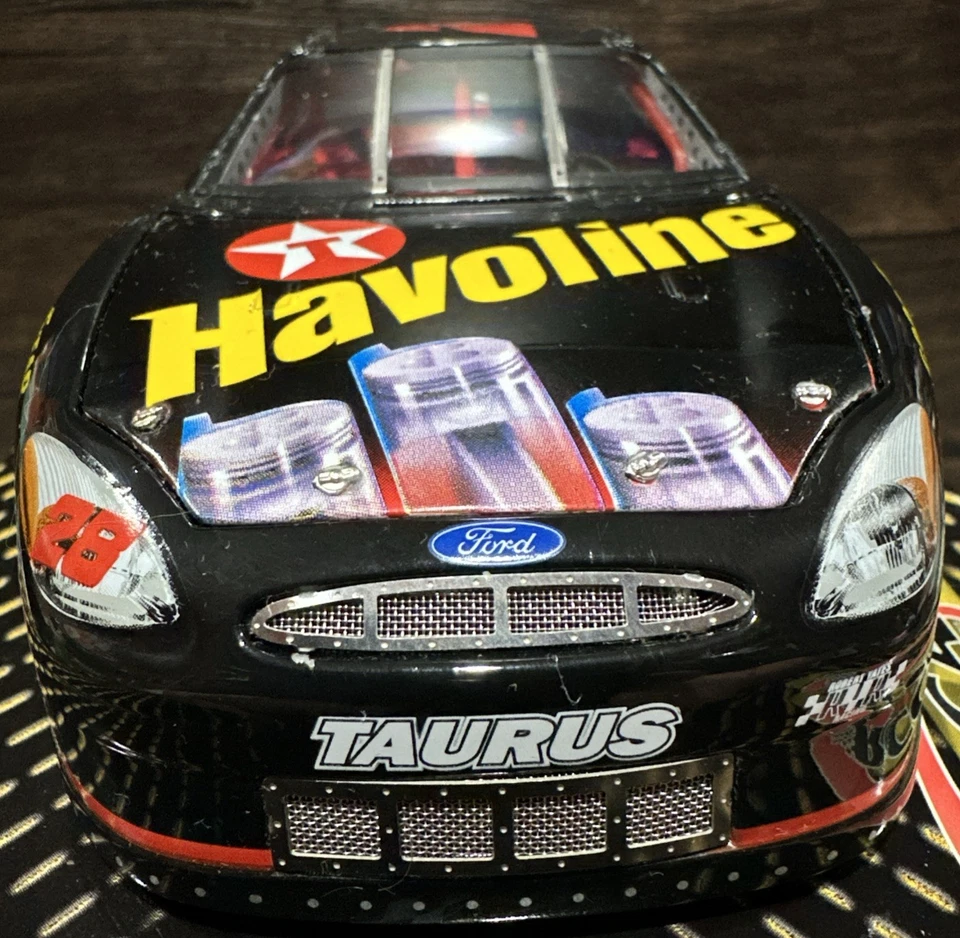 2001 Ricky Rudd Texaco Bud Shootout Ford Taurus 1/24 Action Elite Nascar Diecast - Image 3 of 4