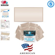 Fluorescent Light Filter Covers - Mocha - Diffuser Pack; Eliminate Harsh Glar...