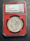 1893 CC Morgan Silver Dollar NGC VF20 Key Date Carson City Mint Coin (3810)