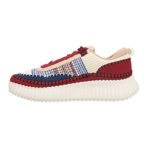 Corkys Adventure Lace Up Womens Red Sneakers Casual Shoes 51-0074-BRMI - Imagen 3 de 5
