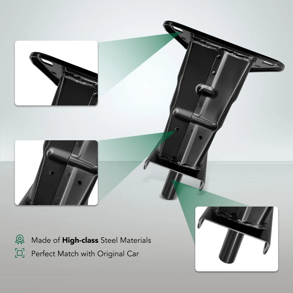 Soporte de parachoques delantero derecho de acero para Mercedes-Benz X164 2007-2012 W164 2006-2011 Foto 4 de 4