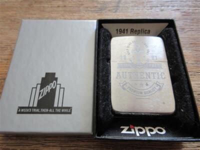 Zippo Feuerzeug 1941 Replica Anchor Authentic Born Free Original Lighter OVP