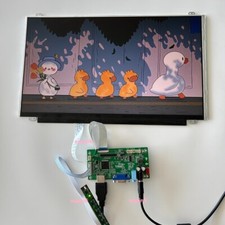 PS PC 15.6" Screen 1366X768 panel LED DIY  EDP Controller board KIT VGA HDMI