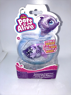 Zuru Pets Alive Swimming Angel Fish Purple - Package Defect