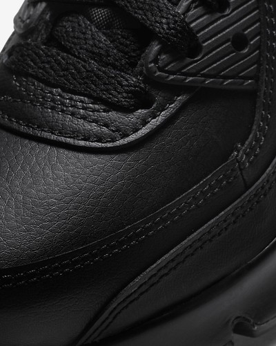 Nike Air Max 90 LTR (PS) Kinder Lederschuhe schwarz CD6867 001 alle Größen - Bild 6 von 7
