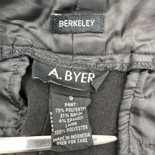 Berkeley A. Byer Dress Pants Women Size 9 Black Solid Pockets…#18337 - Picture 2 of 11