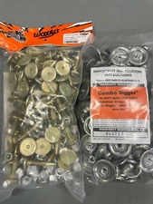 Woodys Gold Digger 1.325 x 5/16 in - 96 Pcs-GDP6-1325-BS with combo backers incl