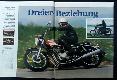 Motorrad Classic 4.1989, BSA Rocket 3, Honda C 72, Horex Regina, Windhoff