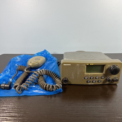 RAYMARINE Ray215 DSC VHF Boat Marine TwoWay Radio UNTESTED With Remote eBay