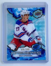 Nils Lundkvist Ice Premieres Rookie 320/599 2021-22 Upper Deck Ice Hockey #238