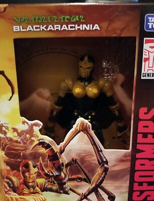 Hasbro F0670 Blackarachnia Transformer Cybertron Kingdom Action Figure