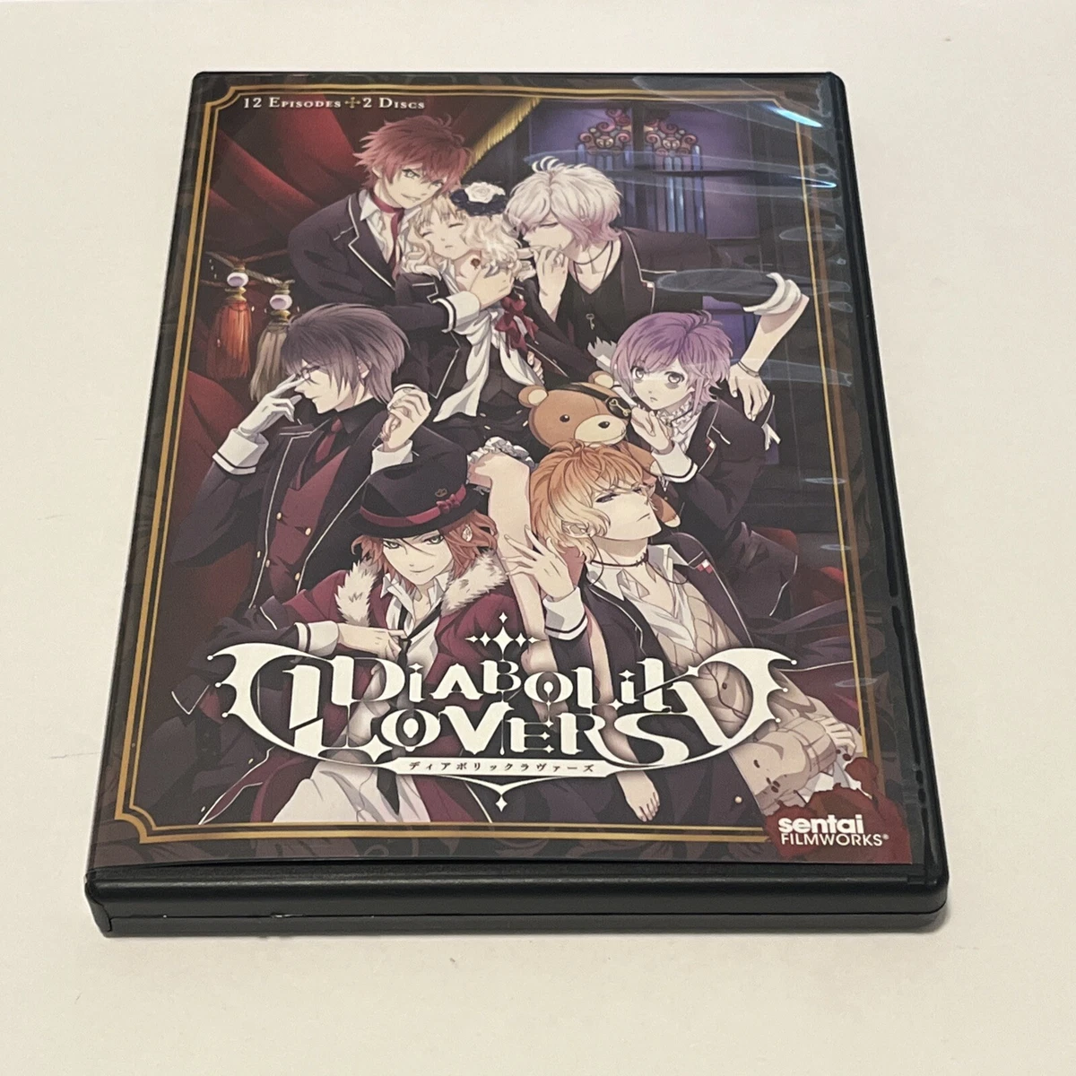 Diabolik Lovers: Complete Collection (DVD, 2014, 2-Disc Set) Anime HTF RARE  OOP