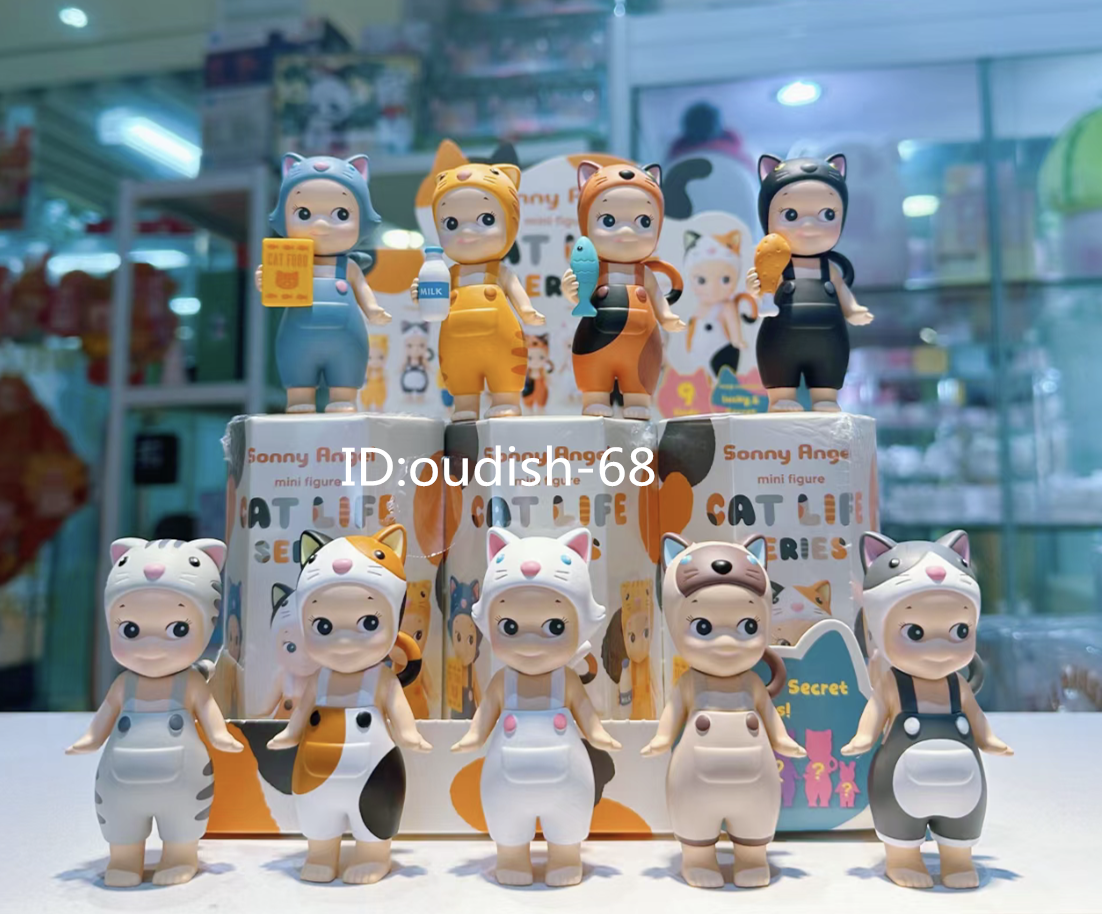 Sonny Angel Cat Life Series Mini Figures - Confirmed Blind Sonny Angel Cat Life Series Mini Figures - Confirmed Blind