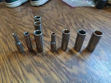 Vintage Craftsman 1/4" Dr 6Pt Deep Sockets - your choice
