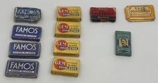 Lot of 43 Mixed Brands Unused Razor Blades Double Edge Vintage 1930s to 1960s