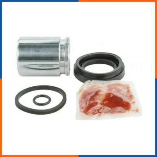 Pinza freno dei freni aftermarket grigi per auto