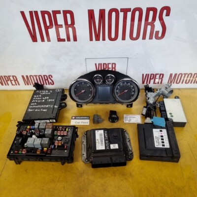Vauxhall Astra J 1.7 Diesel A17DTR ECU Kit Lock Kit Key Set 55577647 13313208