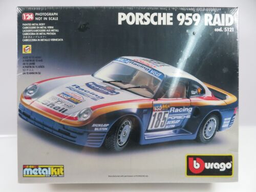 1:24 Bburago MetalKit 5121 Porsche 959 Raid #3779  - Afbeelding 1 van 2