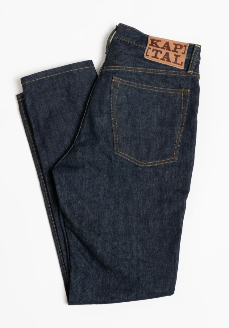 kapital Kountry raw denim jeans selvedge Size 32 Blue | eBay