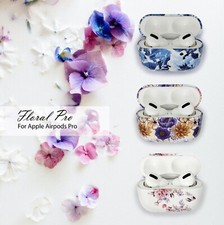 Floral Case for Airpods Pro Compatible Wireless Charging Flower Design Floral